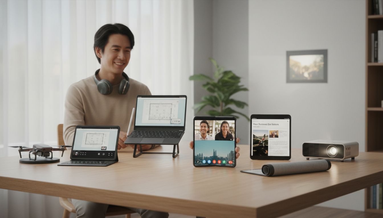 Top 7 Best Foldable Tech Gadgets (With Real-Life Use Cases)